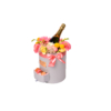 Kép 3/4 - 'Champagne Flower' Virág box pezsgővel